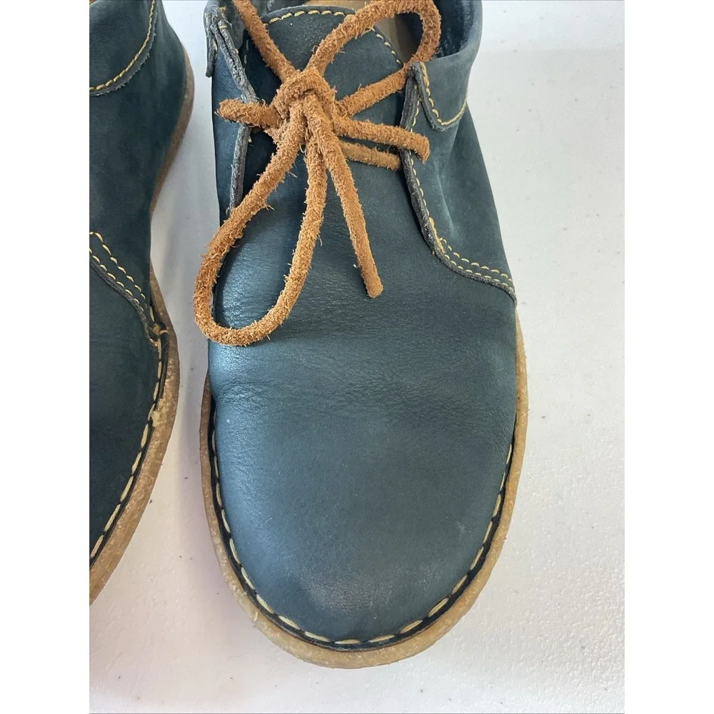 Born Nuala Blue Nubuck Leather‎ Booties Women 9US/40.5 EU Casual Comfy